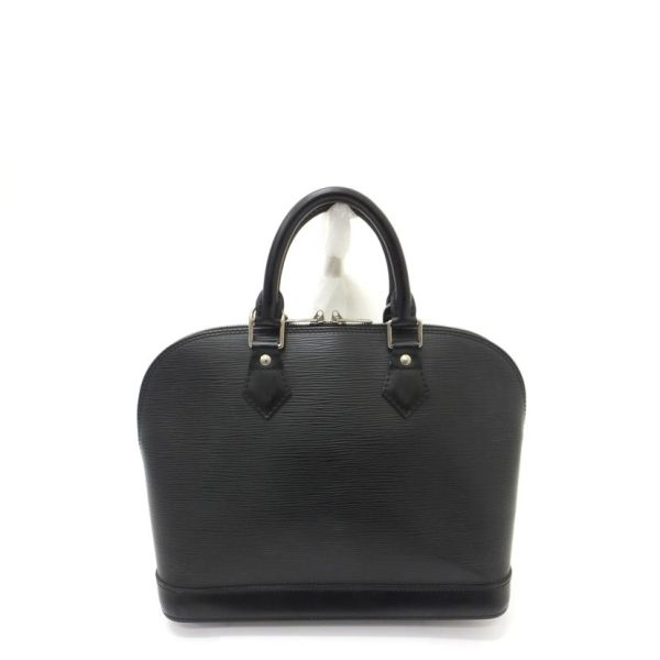 70645 2 Louis Vuitton Alma Epi Leather Bag Noir