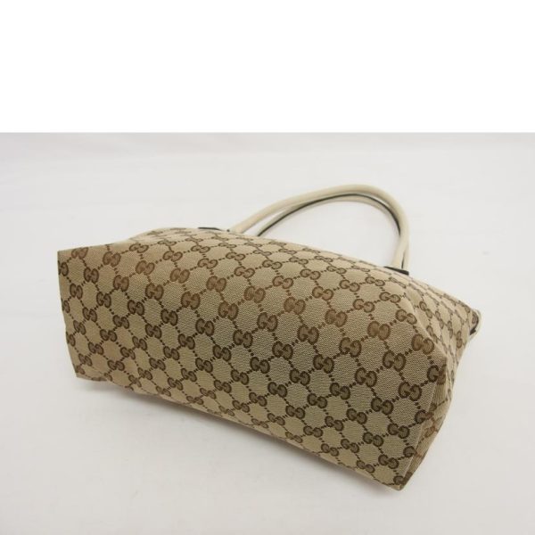 70665 3 Gucci GG Canvas Tote Bag Beige