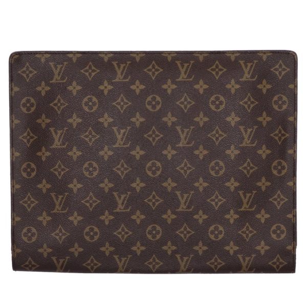 70666 2 Louis Vuitton Porte de Cumain Monogram Handbag Brown