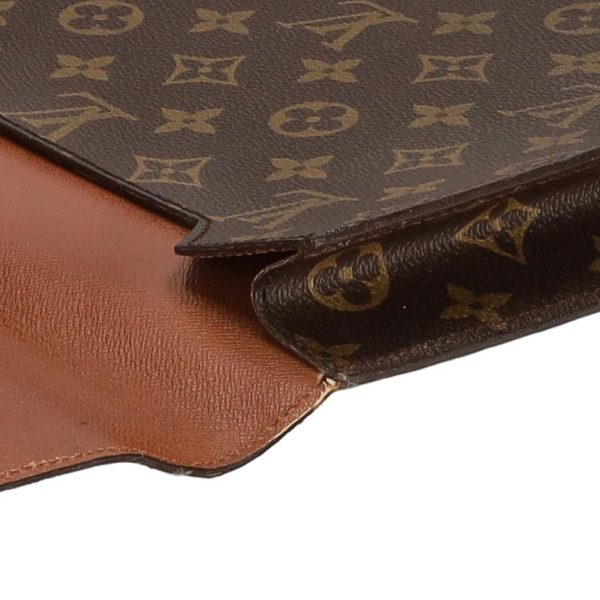 70666 8 Louis Vuitton Porte de Cumain Monogram Handbag Brown