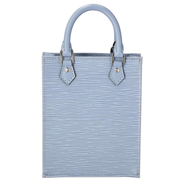 70727 2 Louis Vuitton Petite Sac Plat Epi Bag Blue