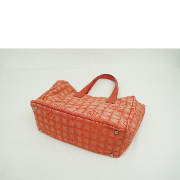 70733 3 Chanel New Travel Line Tote MM Red