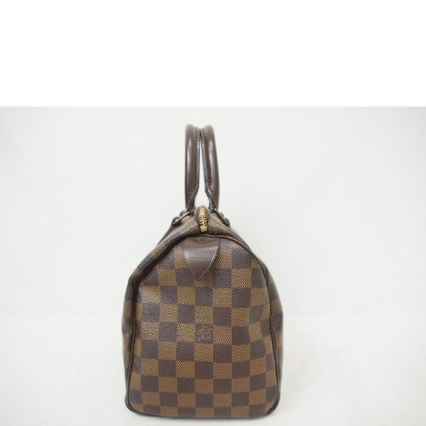 70734 3 Louis Vuitton Speedy 25 Damier Ebene Bag Brown