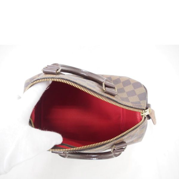 70734 8 Louis Vuitton Speedy Damier Bag Brown