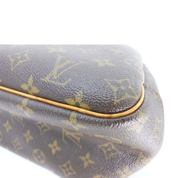 70744 8 Louis Vuitton Deauville Monogram Canvas Bag Brown