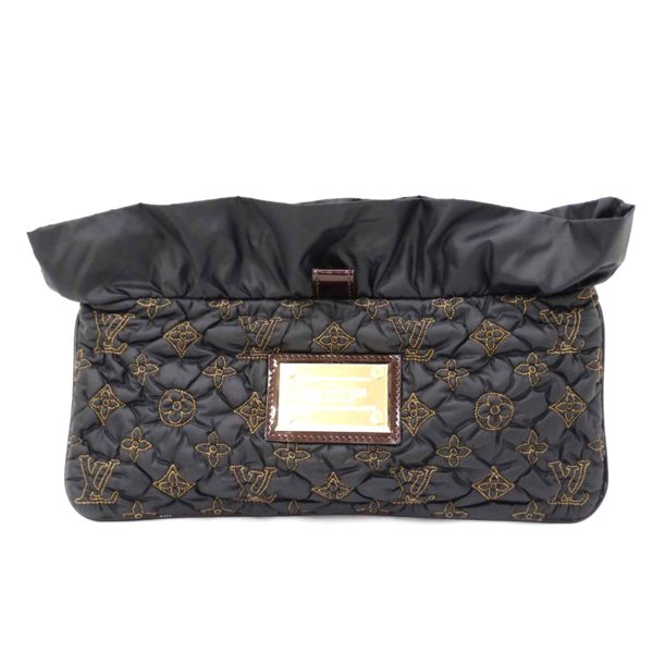 70819 1 Louis Vuitton Pochette Monogram Bag Black