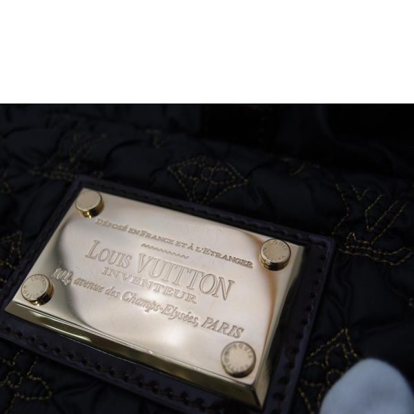 70819 6 Louis Vuitton Pochette Monogram Bag Black