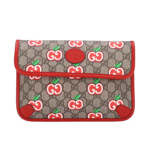 70843 1 Gucci GG Apple Print Belt Bag