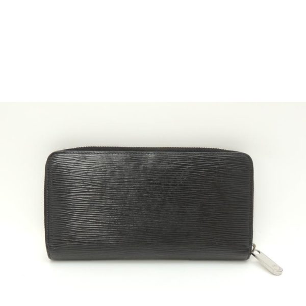 70865 2 Louis Vuitton Zippy Wallet Epi Noir