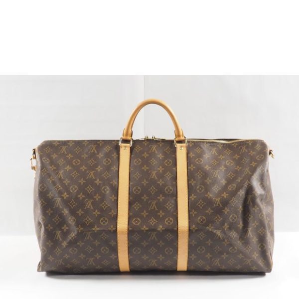 70870 2 Louis Vuitton Keepall Bandouliere 60 Duffle Bag Monogram