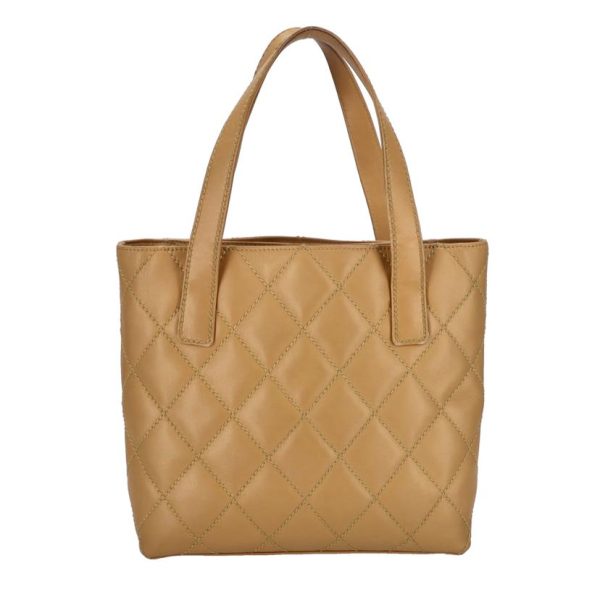 70884 2 Chanel Wild Stitch Tote Beige