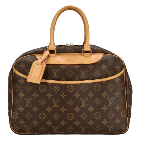 70888 1 Louis Vuitton Deauville Monogram Tote Bag Brown