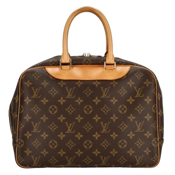 70888 2 Louis Vuitton Deauville Monogram Tote Bag Brown