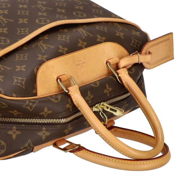 70888 4 Louis Vuitton Deauville Monogram Tote Bag Brown