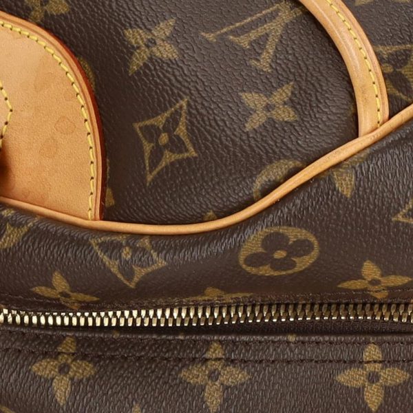 70888 6 Louis Vuitton Deauville Monogram Tote Bag Brown