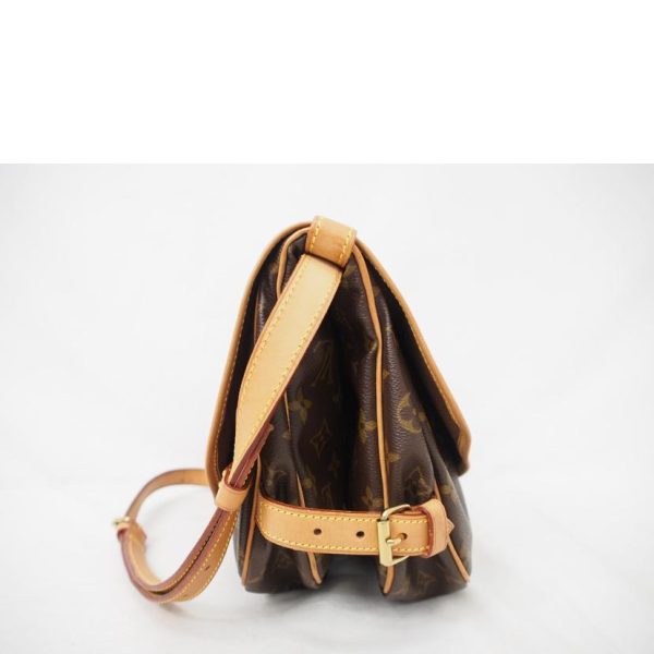 70895 4 Louis Vuitton Saumur 30 Monogram Bag Brown