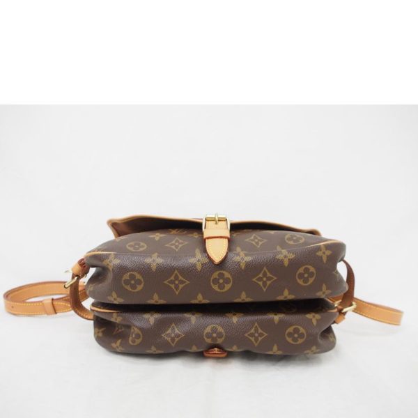 70895 9 Louis Vuitton Saumur 30 Monogram Bag Brown