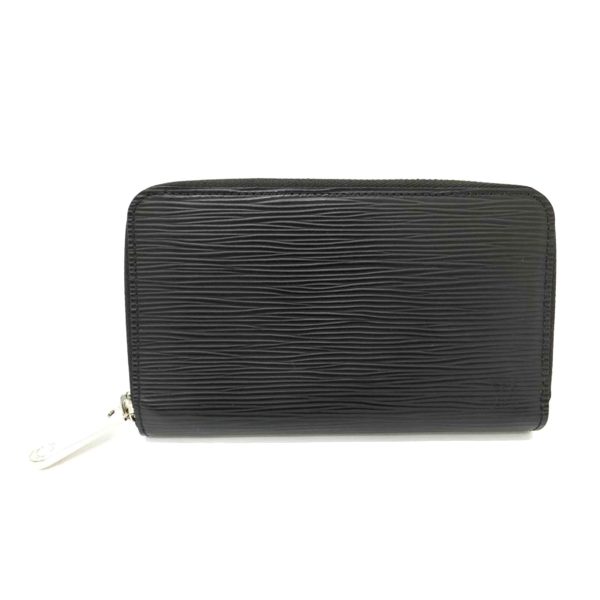 70911 1 Louis Vuitton Zippy Compact Epi Wallet Black