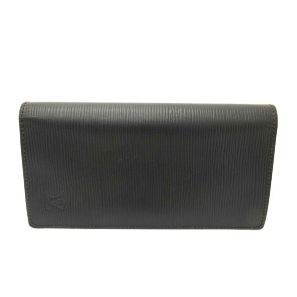 70928 1 Louis Vuitton Portefeuille Braza Epi Leather Wallet Black