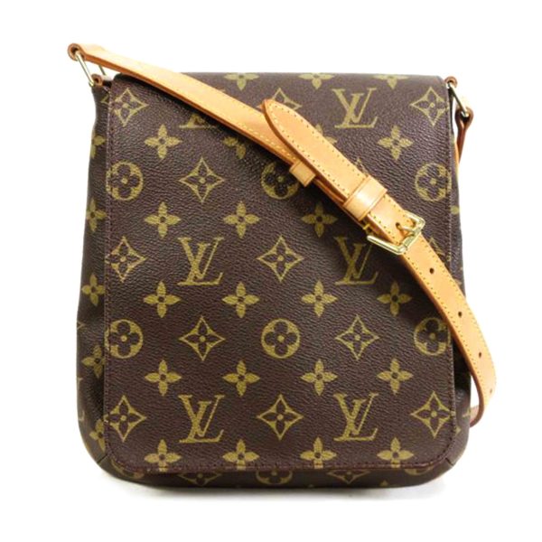 70948 1 LOUIS VUITTON Musette Salsa Shoulder Bag Monogram Brown