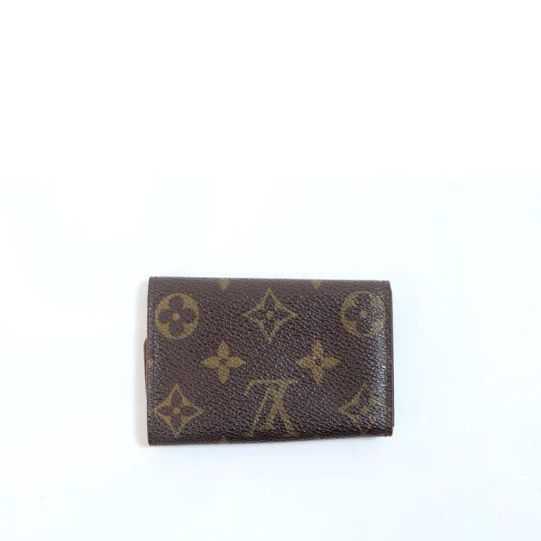 70962 2 Louis Vuitton Multicle 6 Monogram Key Holder Brown