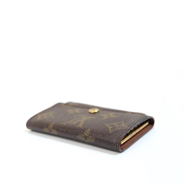 70962 3 Louis Vuitton Multicle 6 Monogram Wallet Brown