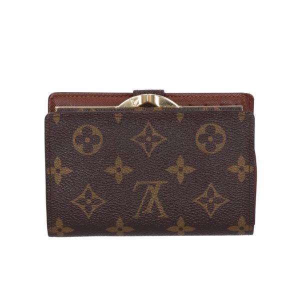 71009 2 Louis Vuitton Viennois Wallet Monogram Brown