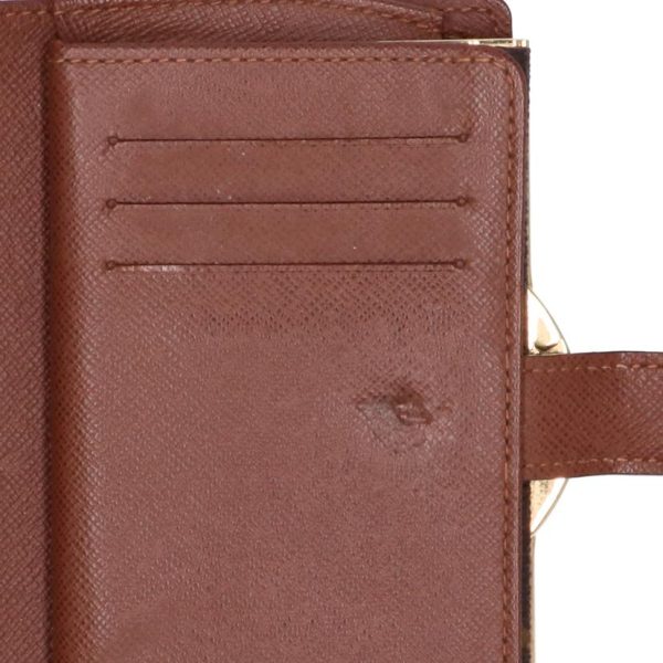 71009 7 Louis Vuitton Viennois Wallet Monogram Brown