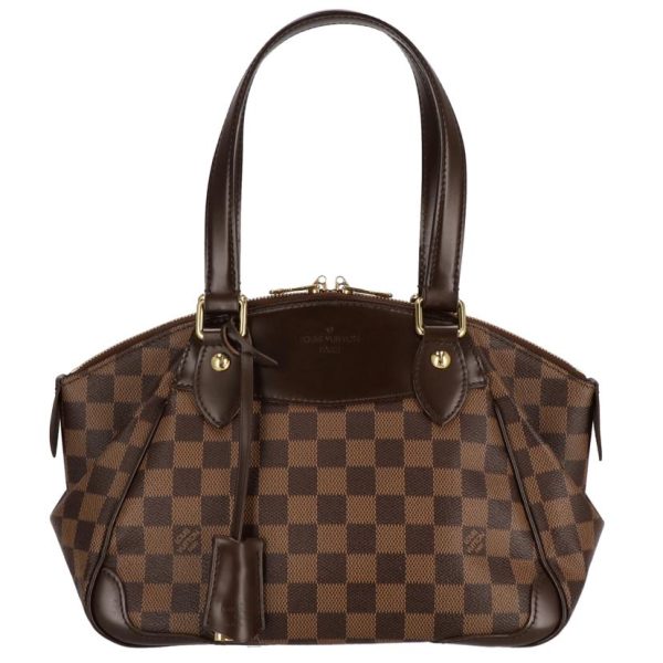 71062 1 Louis Vuitton Verona Damier Handbag Ebene