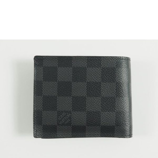 71068 2 Louis Vuitton Portefeuil Marco NM Wallet Damier Graphite