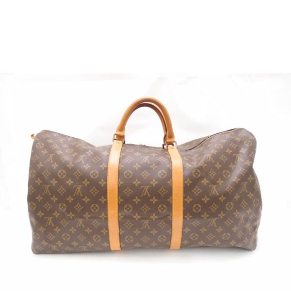 71082 2 Louis Vuitton Keepall 60 Duffle Bag Monogram