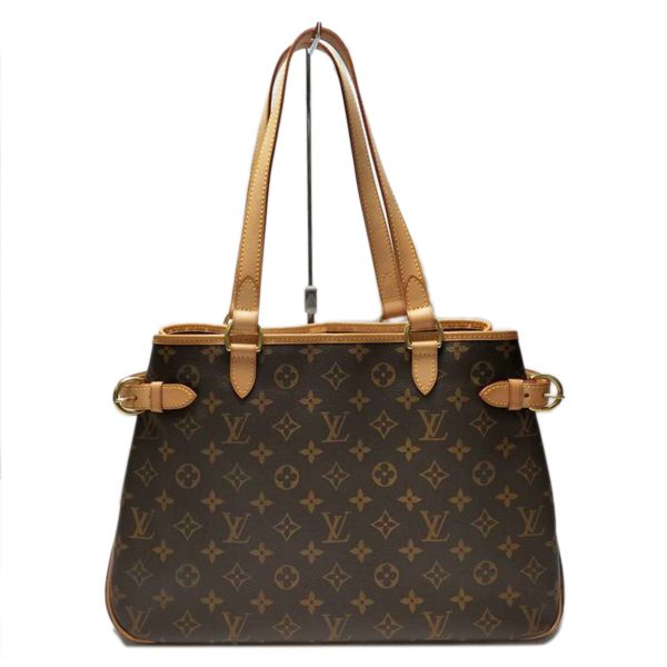 71093 2 Louis Vuitton Batignolles Oriental Monogram Canvas Bag Brown