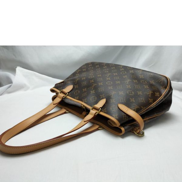 71093 3 Louis Vuitton Batignolles Oriental Monogram Canvas Bag Brown