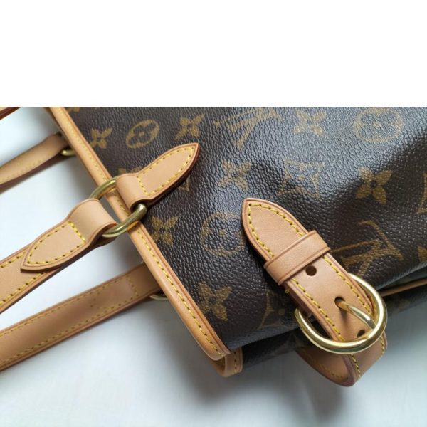 71093 6 Louis Vuitton Batignolles Oriental Monogram Canvas Bag Brown