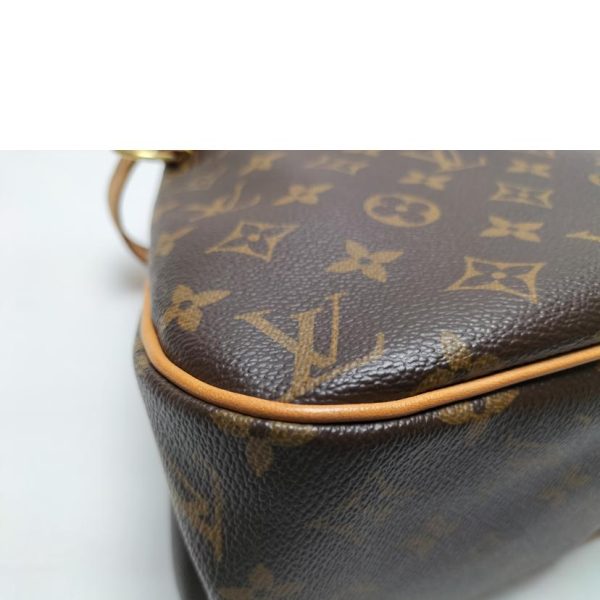 71093 8 Louis Vuitton Batignolles Oriental Monogram Canvas Bag Brown