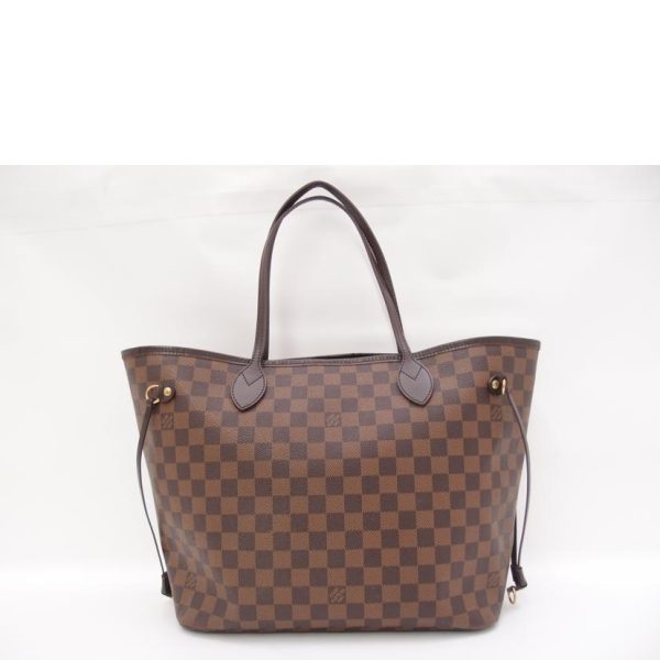 71122 2 Louis Vuitton Neverfull MM Tote Bag Damier Ebene