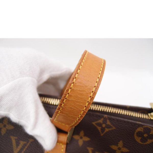 71137 6 Louis Vuitton Cava Monogram Tote Brown