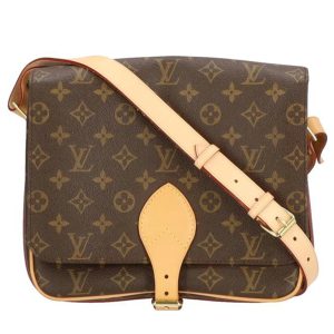 71147 1 Louis Vuitton Montaigne MM Monogram Handbag Black