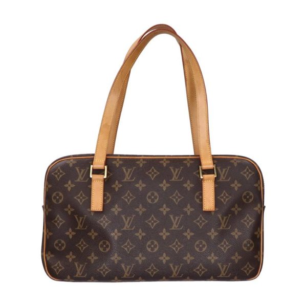 71151 1 Louis Vuitton Cite GM Monogram Shoulder Bag Brown