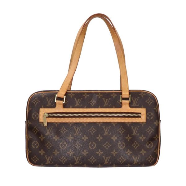 71151 2 Louis Vuitton Cite GM Monogram Shoulder Bag Brown