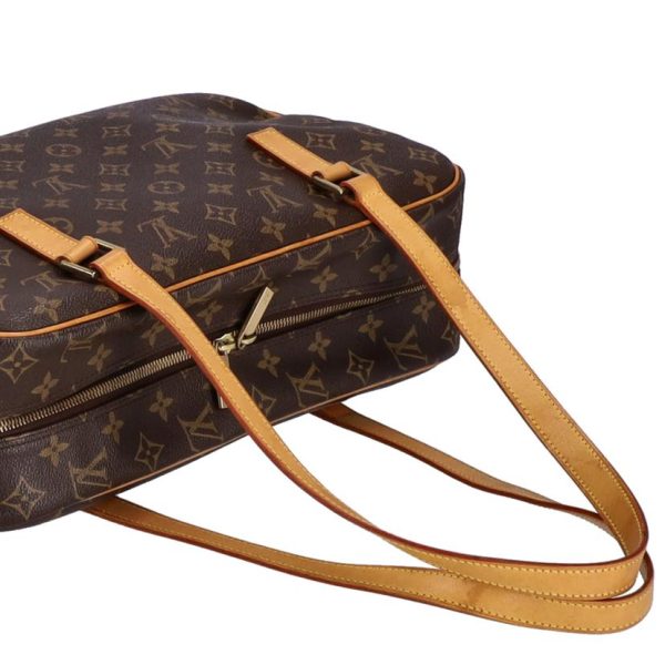 71151 4 Louis Vuitton Cite GM Monogram Shoulder Bag Brown