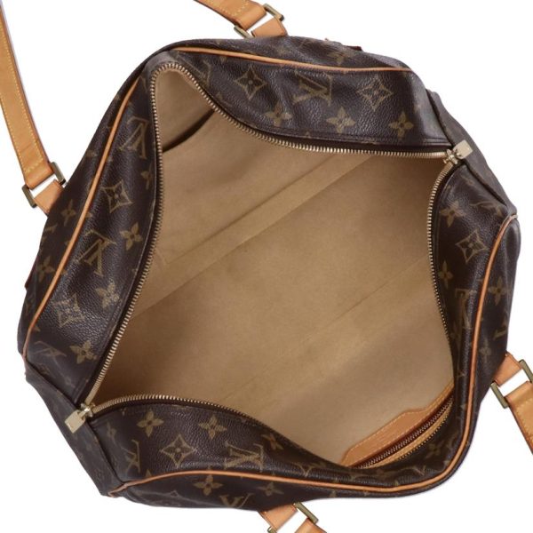 71151 6 Louis Vuitton Cite GM Monogram Shoulder Bag Brown