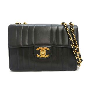 71154 1 Celine Luggage Nano Shopper Shoulder Bag Calf Black