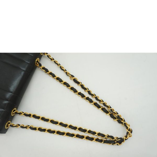 71154 4 Chanel Mademoiselle Chain Shoulder Bag Black