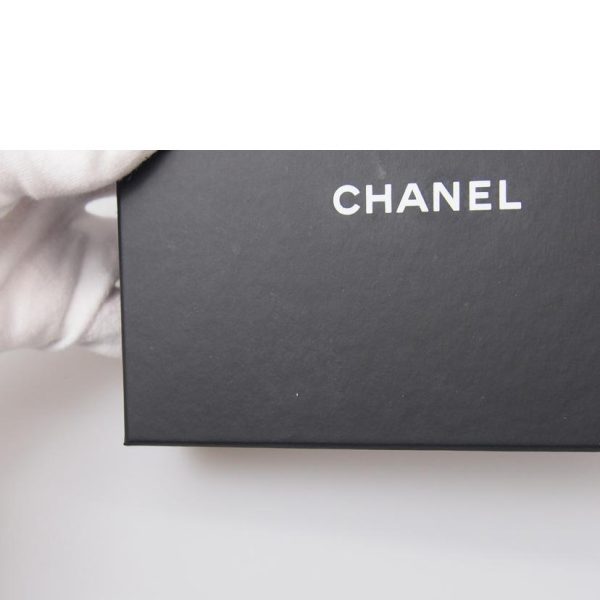 71210 10 Chanel Cocomark Matelasse Wallet Black