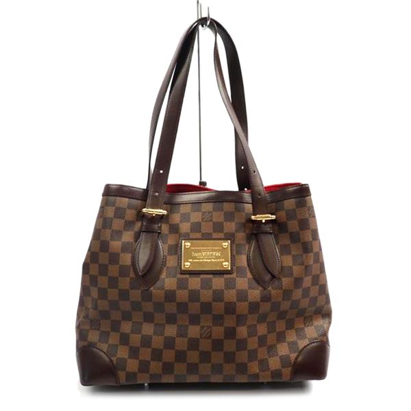 71211 1 LOUIS VUITTON Hampstead MM Tote Bag Damier Ebene