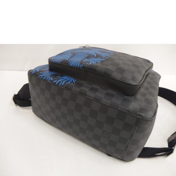 71269 3 LOUIS VUITTON Josh Backpack Damier Graphite