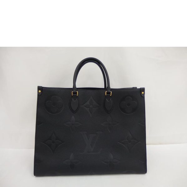 71276 2 Louis Vuitton On the Go GM Tote Bag Monogram Empreinte Black