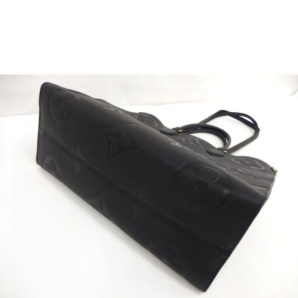 71276 5 Louis Vuitton On the Go GM Tote Bag Monogram Empreinte Black