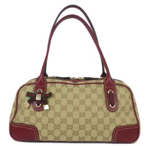 71283 1 Gucci Ophidia GG Supreme Shoulder Bag Beige